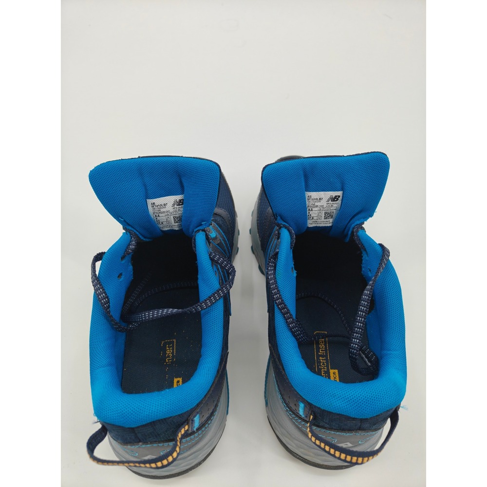 New Balance 410v7 Trail Running Shoes Mens 9.5 Navy Blue MT410LB7 Sneaker - Picture 4 of 7